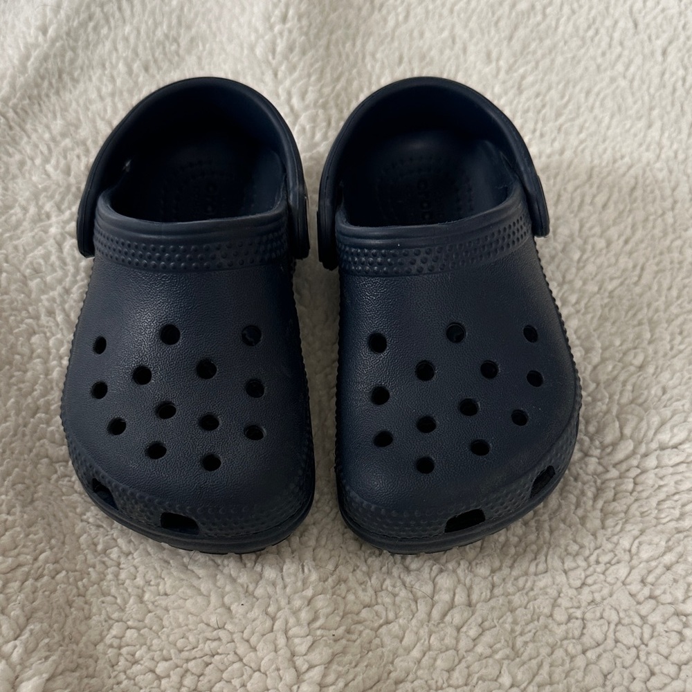 CROCS Kids Dark Blue Water Shoes
